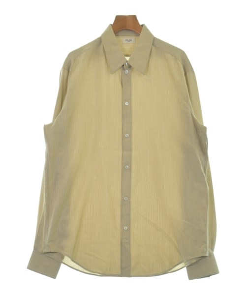 CELINE(セリーヌ)カジュアルシャツ ベージュ サイズ:-(M位)/2200654685136
