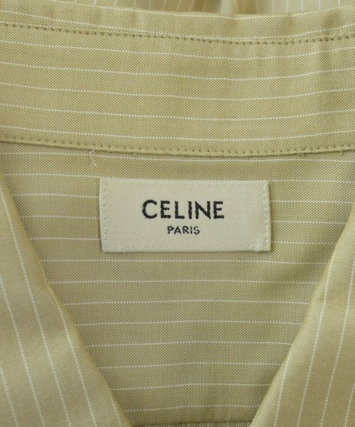 CELINE（セリーヌ）カジュアルシャツ ベージュ サイズ:-(M位) メンズ/2200654685136