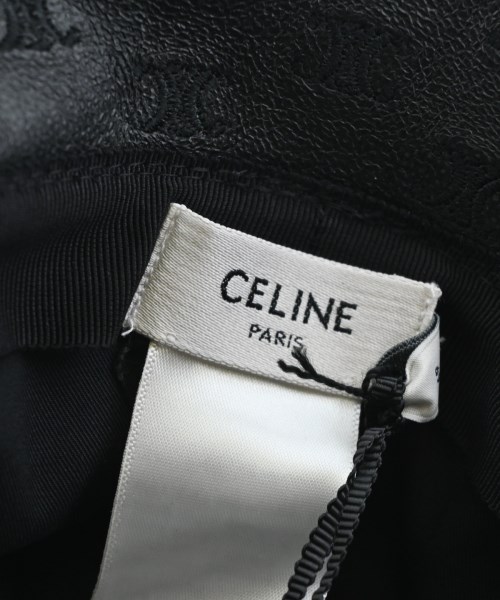 CELINE（セリーヌ）ハット 黒 サイズ:- メンズ/2200654966051