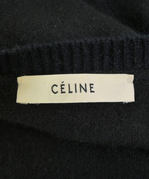 CELINE（セリーヌ）ニット・セーター 紺 サイズ:M レディース/2200655075301