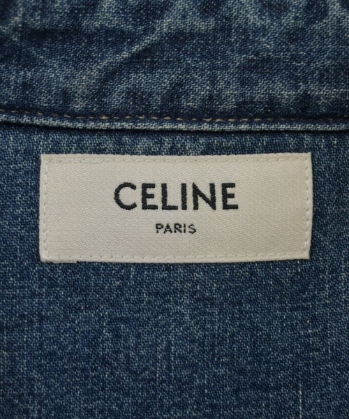 CELINE（セリーヌ）カジュアルシャツ 青 サイズ:S レディース/2200649644018