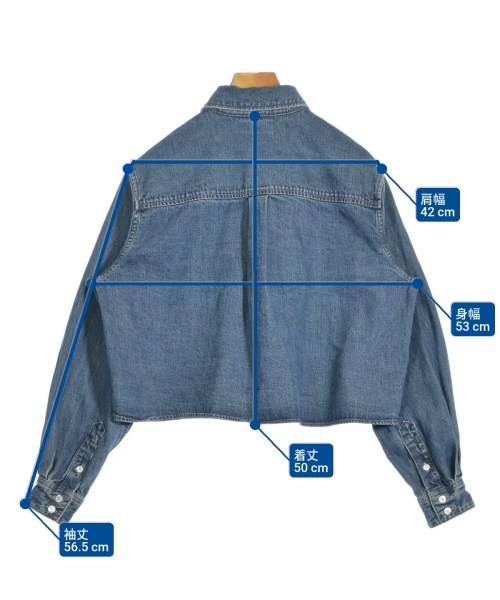 CELINE（セリーヌ）カジュアルシャツ 青 サイズ:S レディース/2200649644018