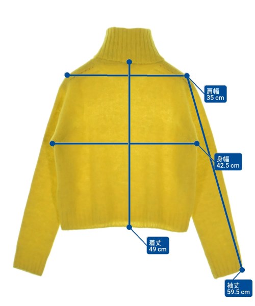 CELINE（セリーヌ）ニット・セーター 黄 サイズ:S レディース/2200649644087