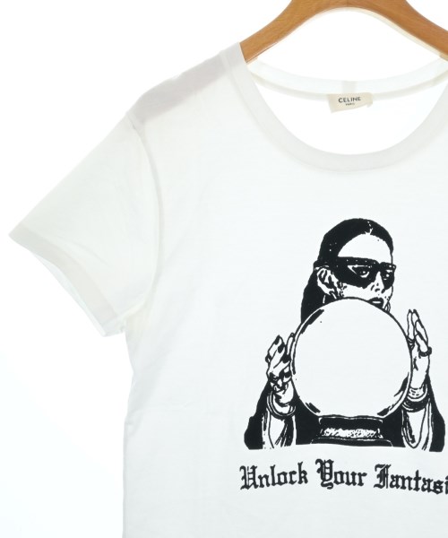 CELINE（セリーヌ）Tシャツ・カットソー 白 サイズ:XS レディース/2200645320022