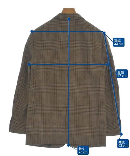 CELINE（セリーヌ）ジャケット 茶 サイズ:36(XS位) レディース/2200656923014