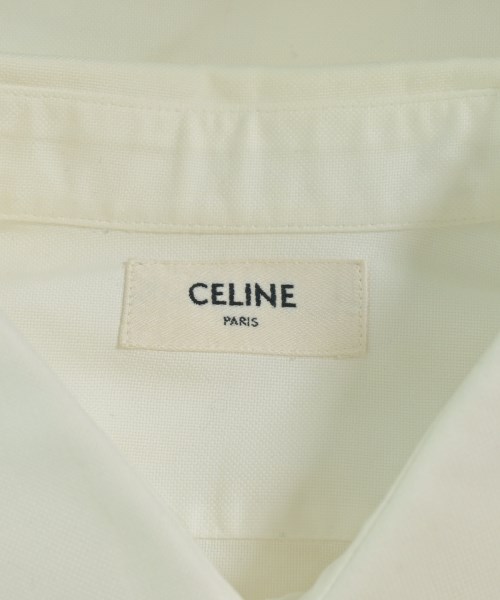 CELINE（セリーヌ）カジュアルシャツ 白 サイズ:-(M位) メンズ/2200655393023