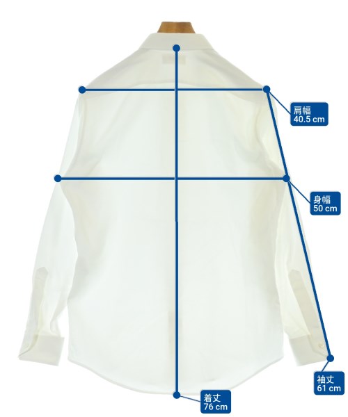 CELINE（セリーヌ）カジュアルシャツ 白 サイズ:-(M位) メンズ/2200655393023