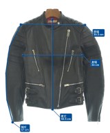 CELINE（セリーヌ）ライダース 黒 サイズ:36(XS位) レディース/2200656913145