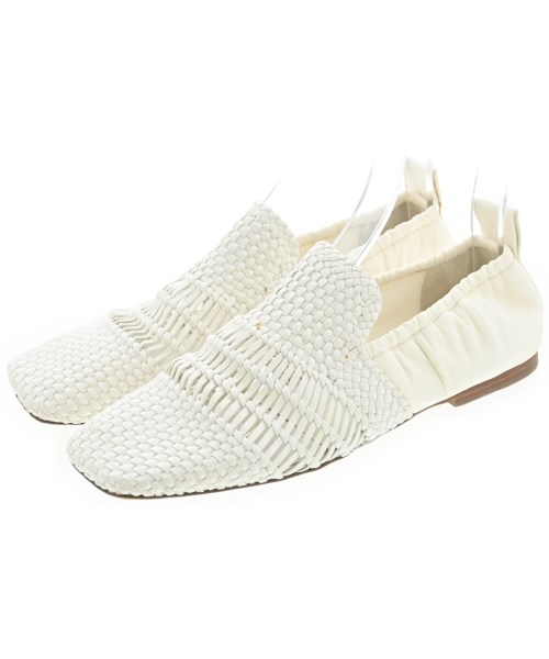 CELINE(セリーヌ)バレエシューズ/オペラシューズ 白 サイズ:EU37(23.5cm位)/2200656913220