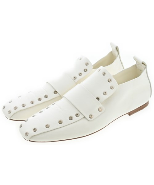 CELINE(セリーヌ)バレエシューズ/オペラシューズ 白 サイズ:EU38 1/2(25cm位)/2200656913237