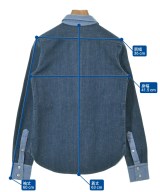 CELINE（セリーヌ）カジュアルシャツ 紺 サイズ:34(XS位) レディース/2200657238032