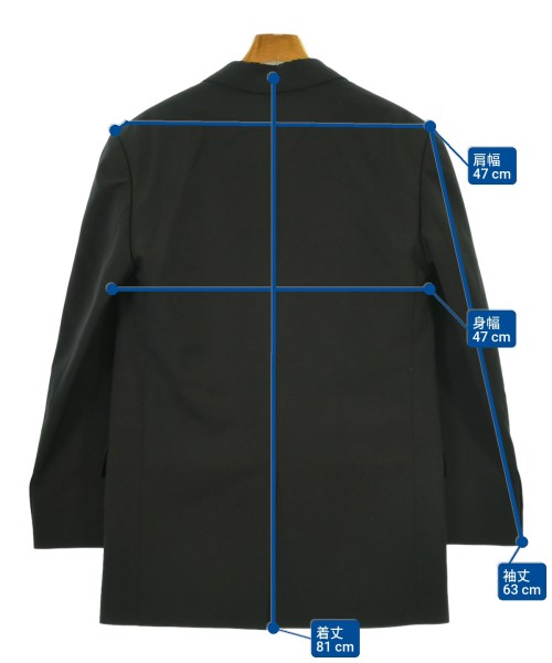 CELINE（セリーヌ）テーラードジャケット 黒 サイズ:34(L位) レディース/2200657003043