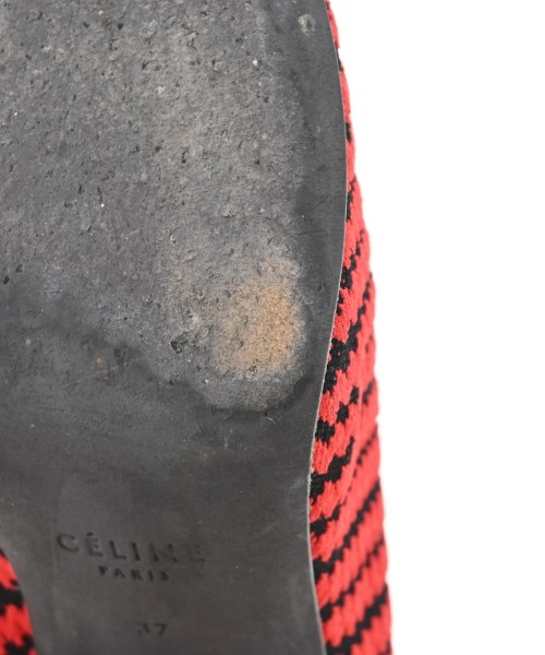 CELINE（セリーヌ）パンプス 赤 サイズ:EU37(23.5cm位) レディース/2200655460015