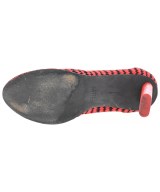 CELINE（セリーヌ）パンプス 赤 サイズ:EU37(23.5cm位) レディース/2200655460015