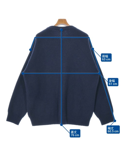 CELINE（セリーヌ）ニット・セーター 紺 サイズ:M メンズ/2200655804024