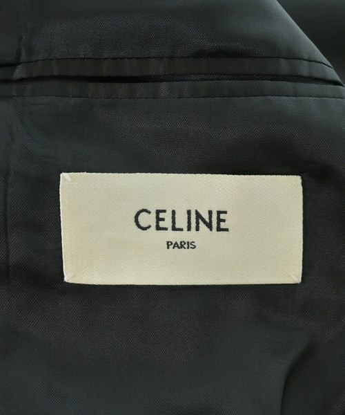 CELINE（セリーヌ）テーラードジャケット 黒 サイズ:44(S位) メンズ/2200659460011