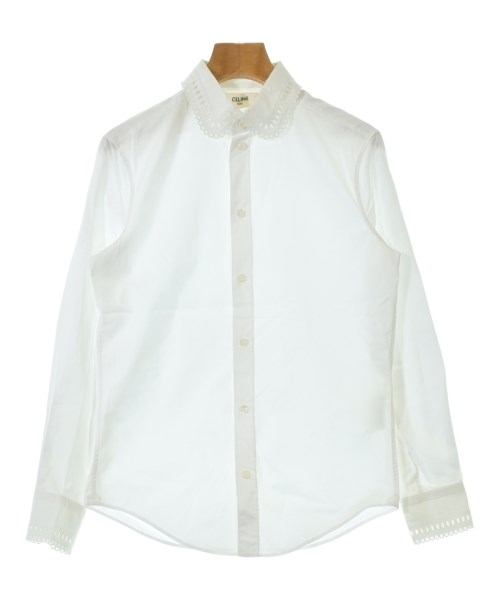 CELINE(セリーヌ)ブラウス 白 サイズ:34(XXS位)/2200659545091