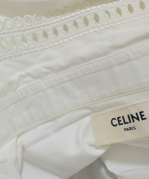 CELINE（セリーヌ）ブラウス 白 サイズ:34(XXS位) レディース/2200659545091