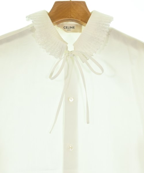 CELINE（セリーヌ）ブラウス 白 サイズ:38(S位) レディース/2200657186357