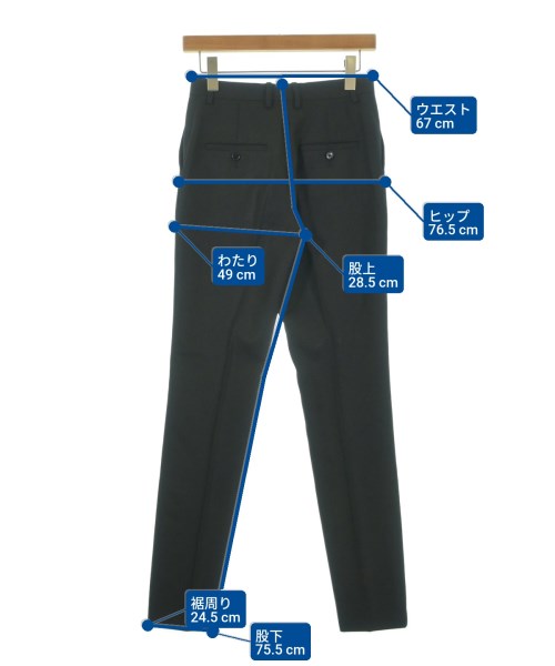 CELINE（セリーヌ）スラックス 黒 サイズ:34(XS位) レディース/2200659992017