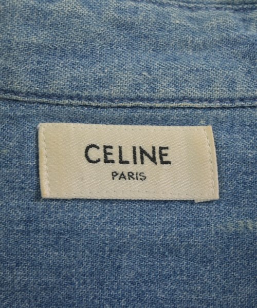 CELINE（セリーヌ）カジュアルシャツ 青 サイズ:XS レディース/2200659992024