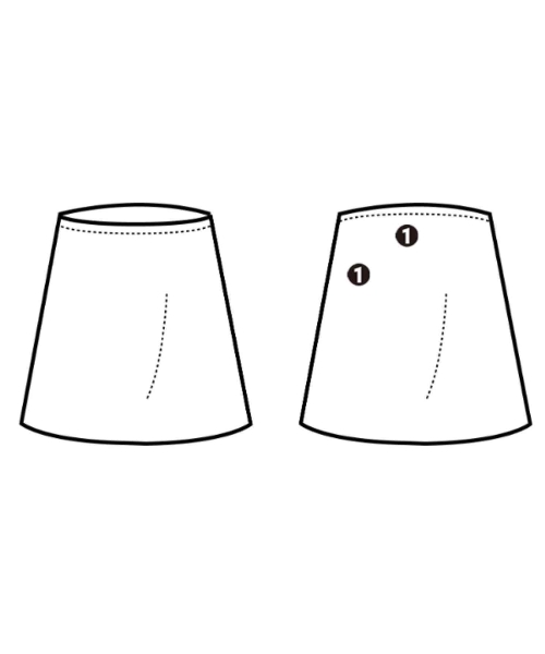 CELINE（セリーヌ）ひざ丈スカート 紺 サイズ:38(S位) レディース/2200660322056