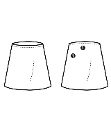 CELINE（セリーヌ）ひざ丈スカート 紺 サイズ:38(S位) レディース/2200660322056