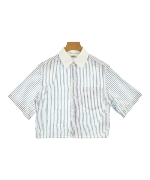 CELINE(セリーヌ)カジュアルシャツ 白 サイズ:36(XS位)/2200659089069