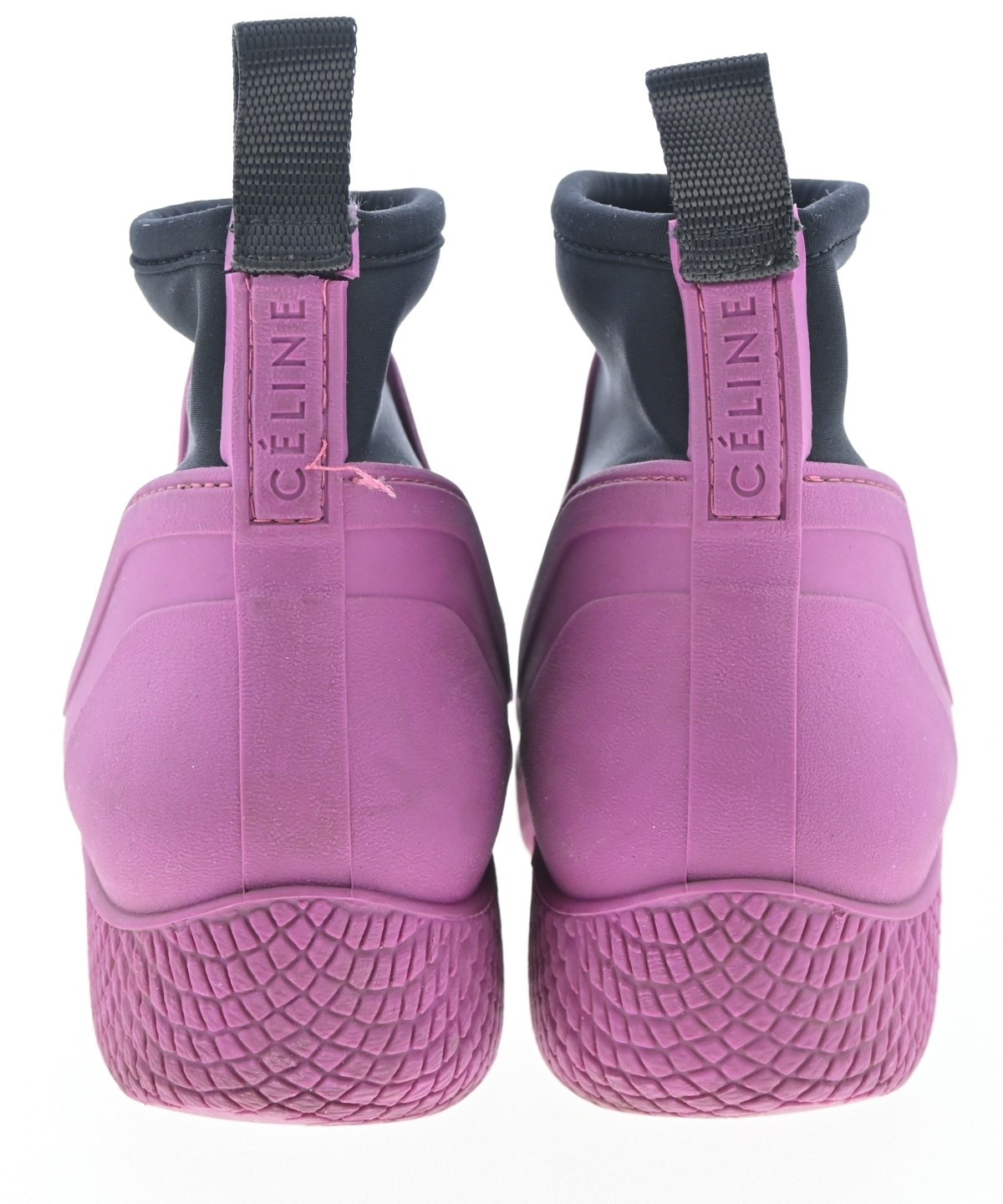 CELINE Boots EU37 US6.5 Purple detailed image 8
