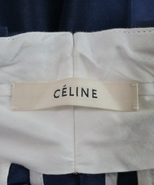 CELINE（セリーヌ）スラックス 紺 サイズ:38(S位) レディース/2200661598108