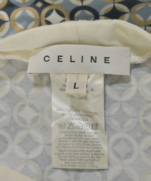 CELINE（セリーヌ）Tシャツ・カットソー 青 サイズ:L レディース/2200709374220