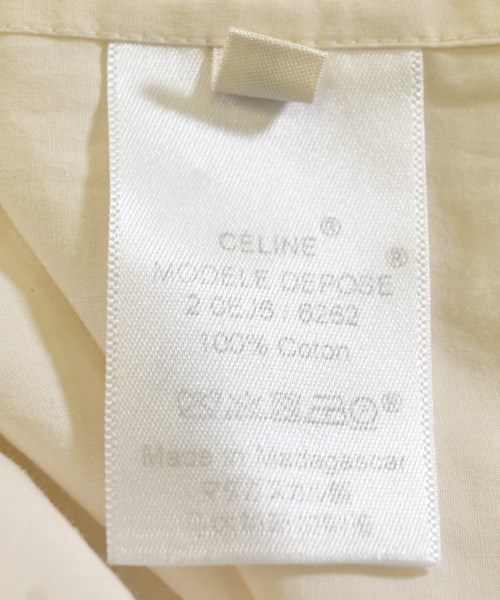 CELINE（セリーヌ）カジュアルシャツ ベージュ サイズ:36(XS位) レディース/2200711477049