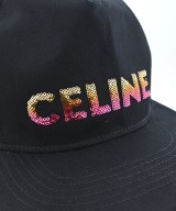 CELINE（セリーヌ）キャップ 黒 サイズ:S メンズ/2200709662211