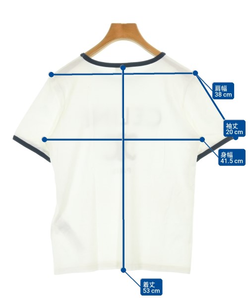 CELINE（セリーヌ）Tシャツ・カットソー 白 サイズ:S レディース/2200712536011