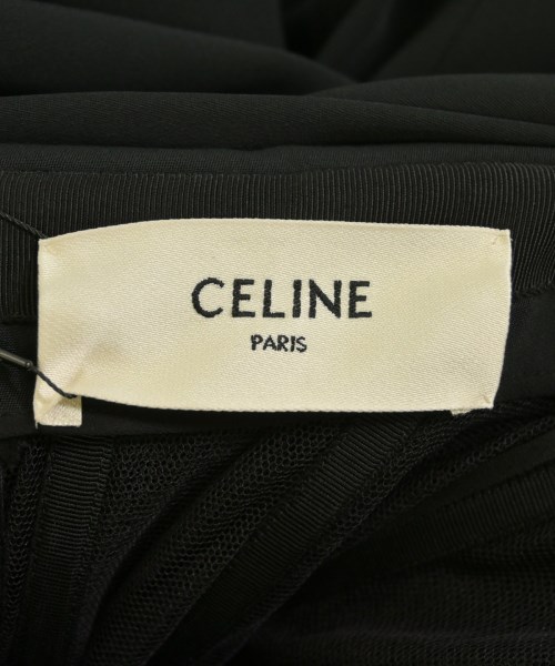 CELINE（セリーヌ）ワンピース 黒 サイズ:34(XXS位) レディース/2200712817059