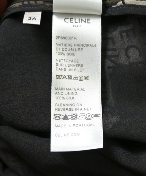 CELINE（セリーヌ）ワンピース カーキ サイズ:36(XS位) レディース/2200712943048