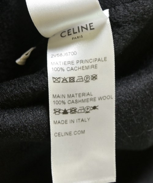 CELINE（セリーヌ）パーカー 黒 サイズ:40(M位) レディース/2200712943079