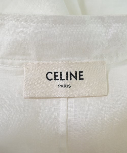 CELINE（セリーヌ）カジュアルシャツ 白 サイズ:38(S位) メンズ/2200712943147