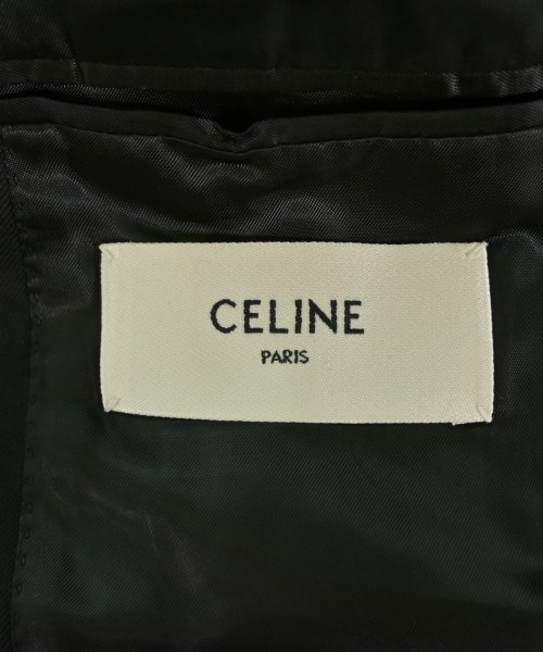 CELINE（セリーヌ）テーラードジャケット 黒 サイズ:46(M位) メンズ/2200713066081