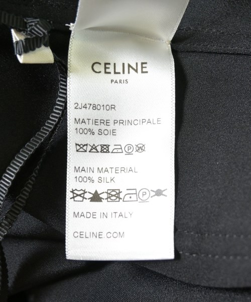 CELINE（セリーヌ）ひざ丈スカート 黒 サイズ:42(M位) レディース/2200713066135