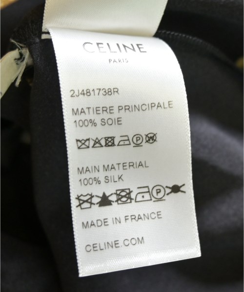 CELINE（セリーヌ）ひざ丈スカート 黒 サイズ:34(XXS位) レディース/2200713066210