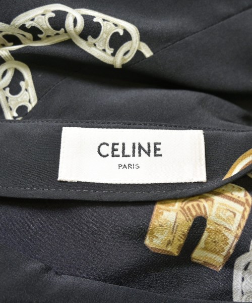CELINE（セリーヌ）ひざ丈スカート 黒 サイズ:38(S位) レディース/2200713066234