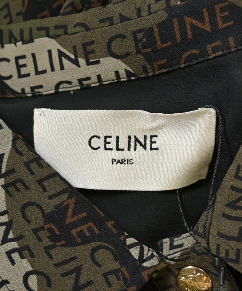 CELINE（セリーヌ）ワンピース カーキ サイズ:34(XXS位) レディース/2200713066241