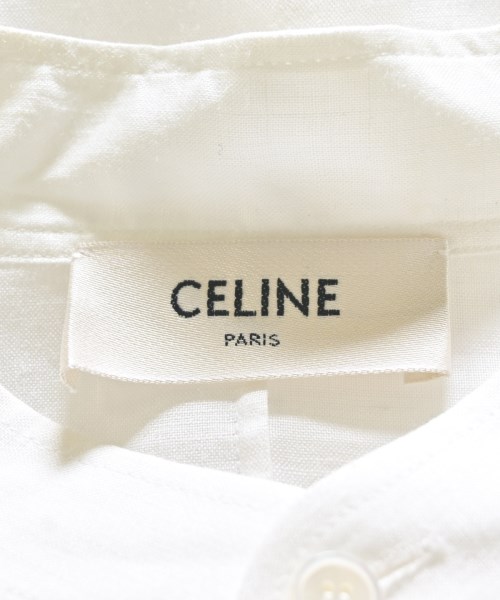 CELINE（セリーヌ）カジュアルシャツ 白 サイズ:37(XS位) メンズ/2200713066265