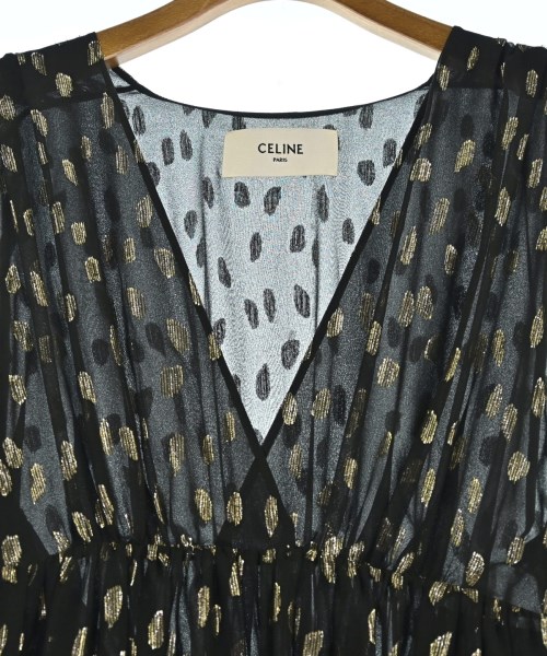 CELINE（セリーヌ）ワンピース 黒 サイズ:36(XS位) レディース/2200712281133