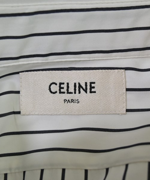 CELINE（セリーヌ）ドレスシャツ 白 サイズ:42(XS位) メンズ/2200712281263