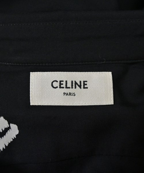 CELINE（セリーヌ）ドレスシャツ 黒 サイズ:-(L位) メンズ/2200712281270