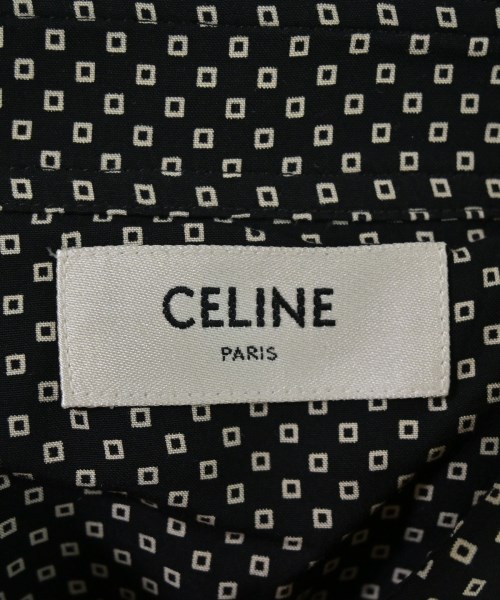 CELINE（セリーヌ）ドレスシャツ 黒 サイズ:-(M位) メンズ/2200712281287