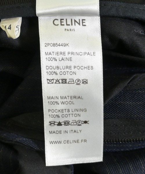 CELINE（セリーヌ）スラックス 紺 サイズ:44(S位) メンズ/2200715296134