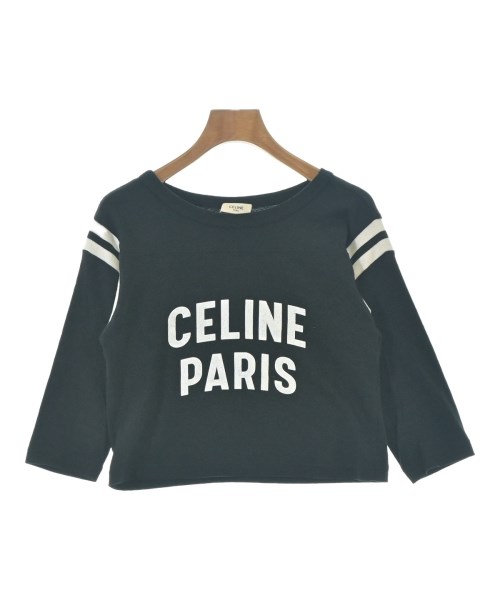 CELINE（セリーヌ）Tシャツ・カットソー 黒 サイズ:XS レディース/2200715322031